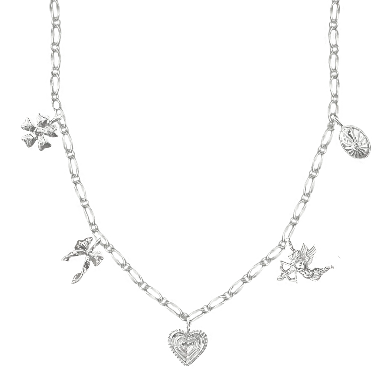 Angel Necklace - Silver