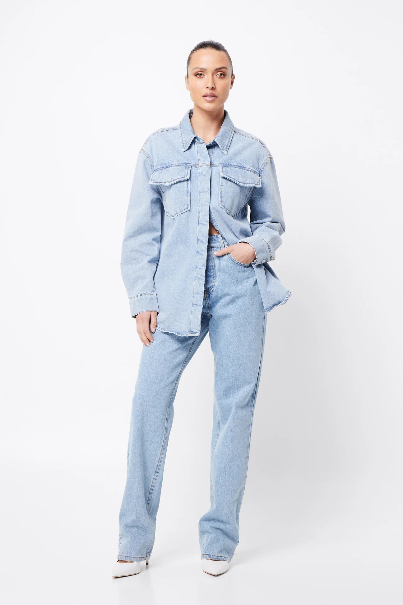 Bexley Shirt - Pale Blue Wash