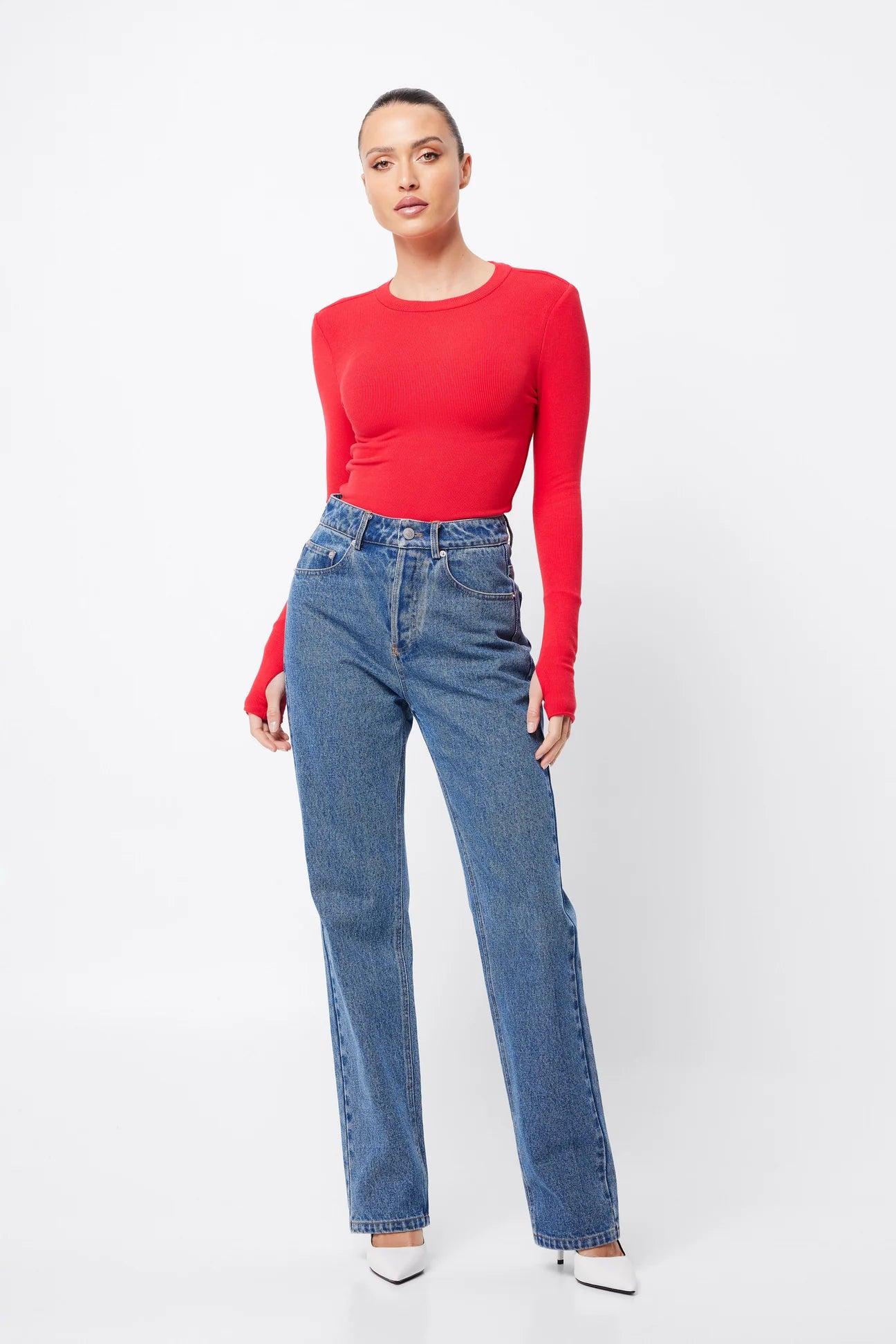 The Brooklyn Top - Red