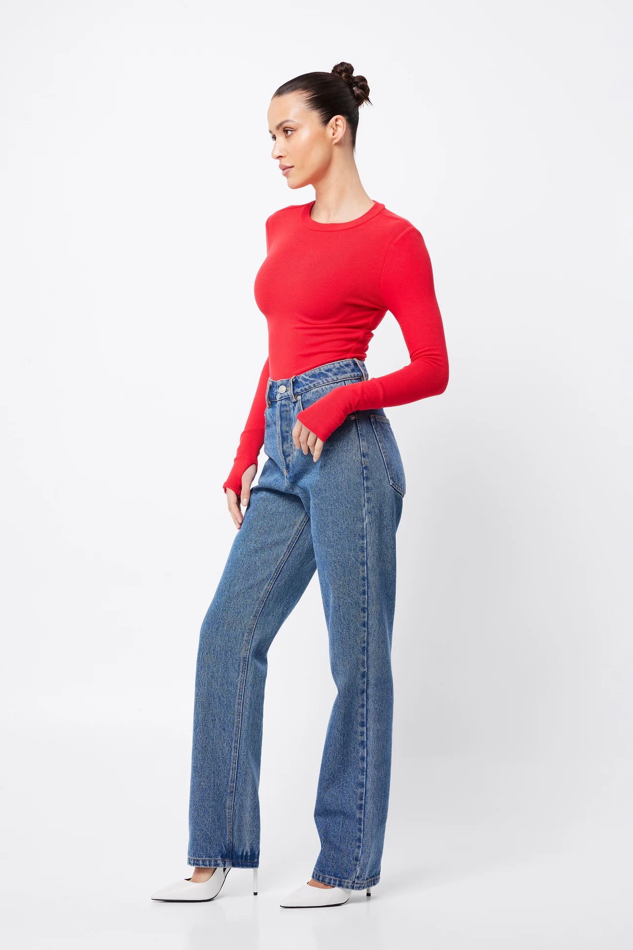 The Brooklyn Top - Red