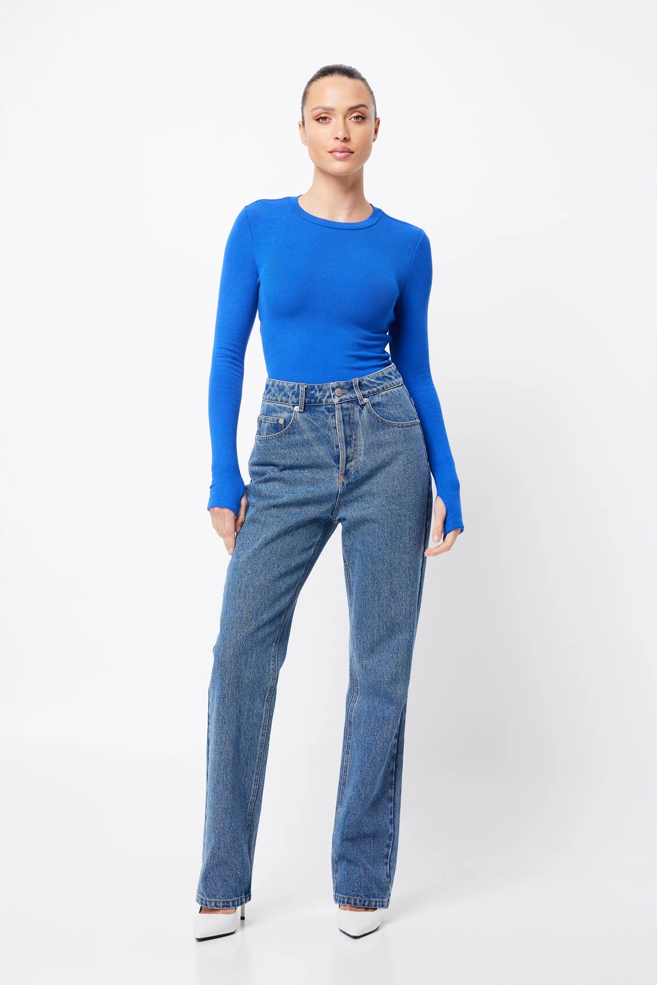 The Brooklyn Top - Blue