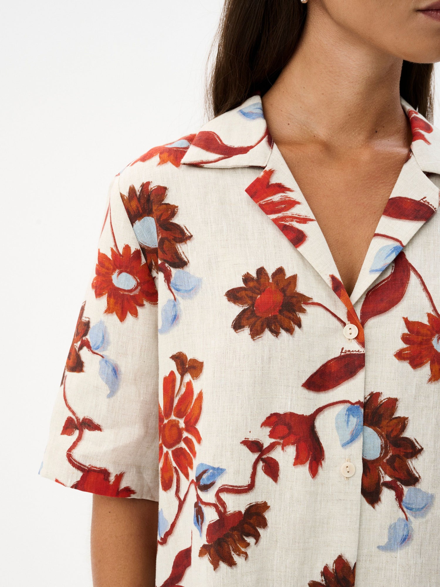 Cruz Shirt Cactus Bloom