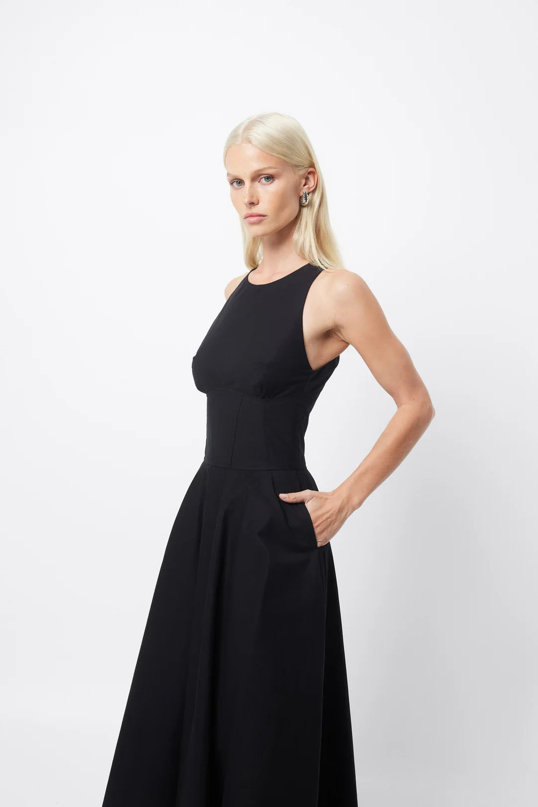 Homage Maxi Dress - Black