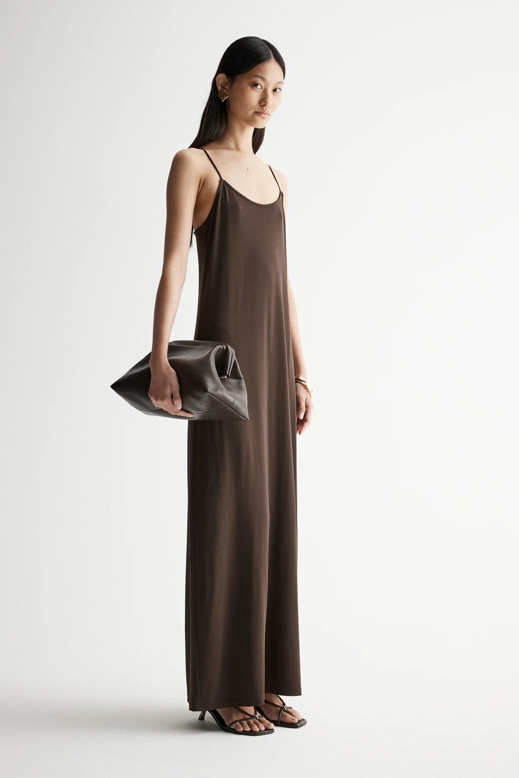 Anjou Dress - Chocolate