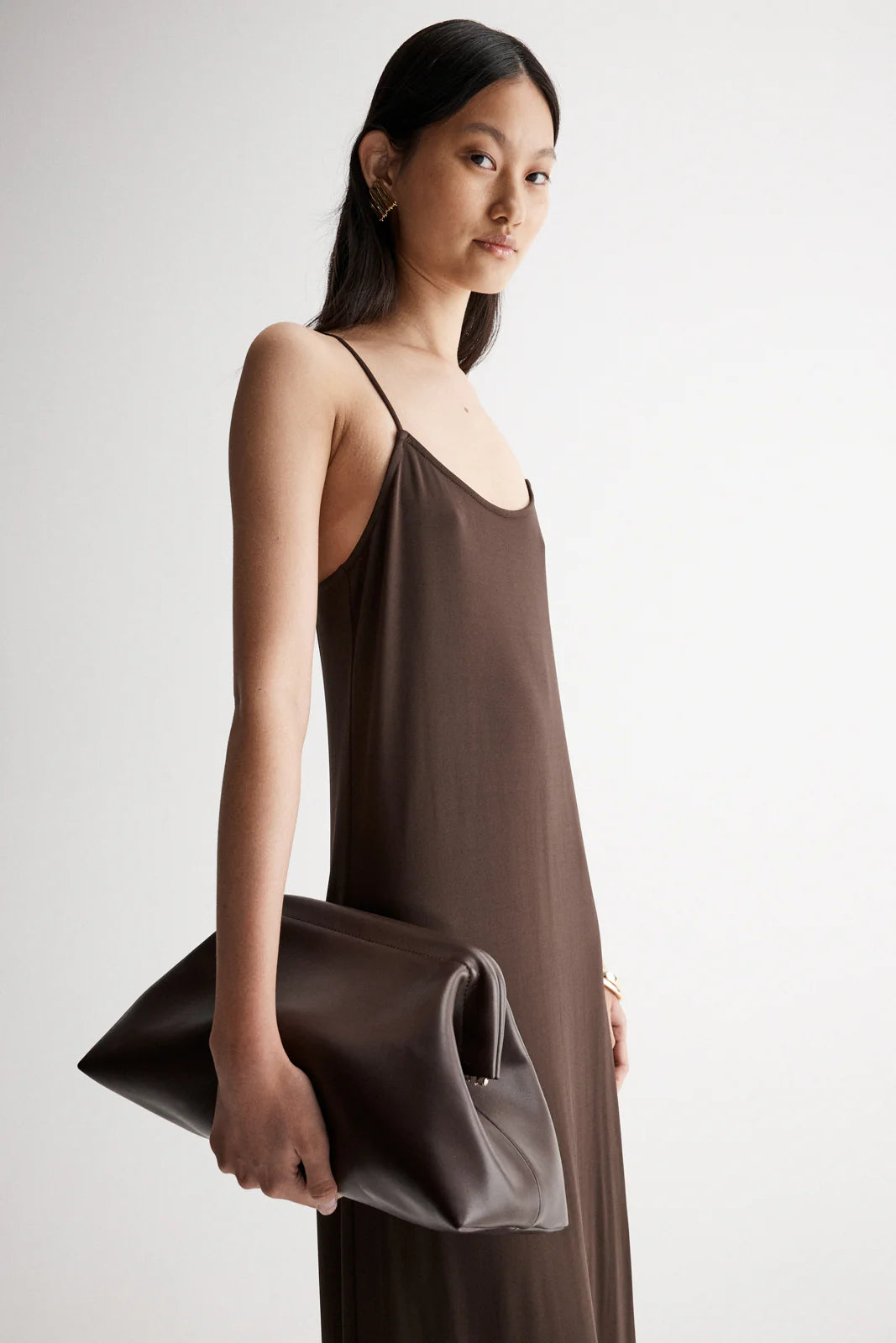 Anjou Dress - Chocolate