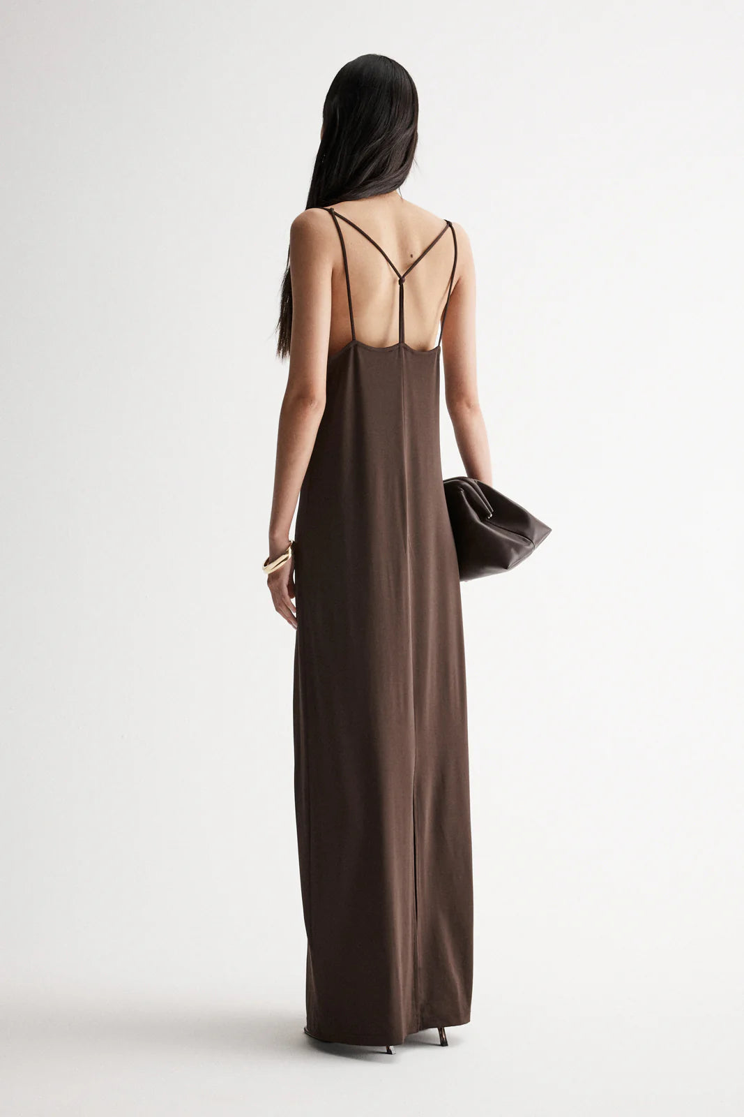 Anjou Dress - Chocolate