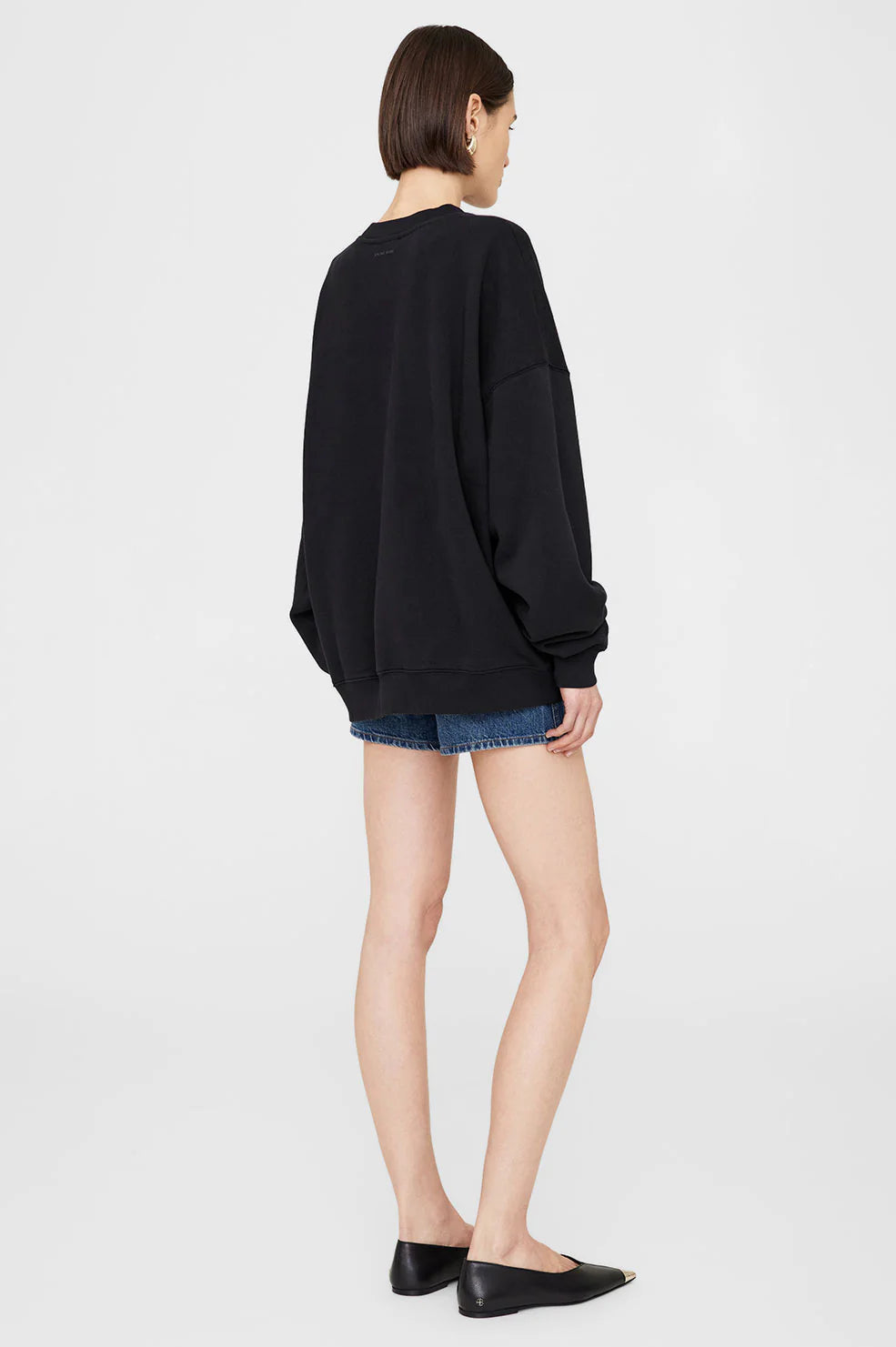 Miles Oversized Sweatshirt Letterman