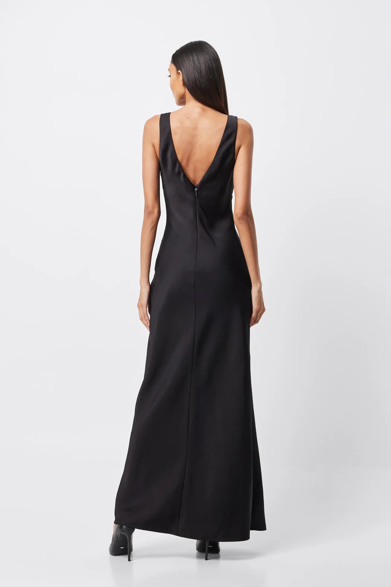 Nuance V Neck Maxi Dress