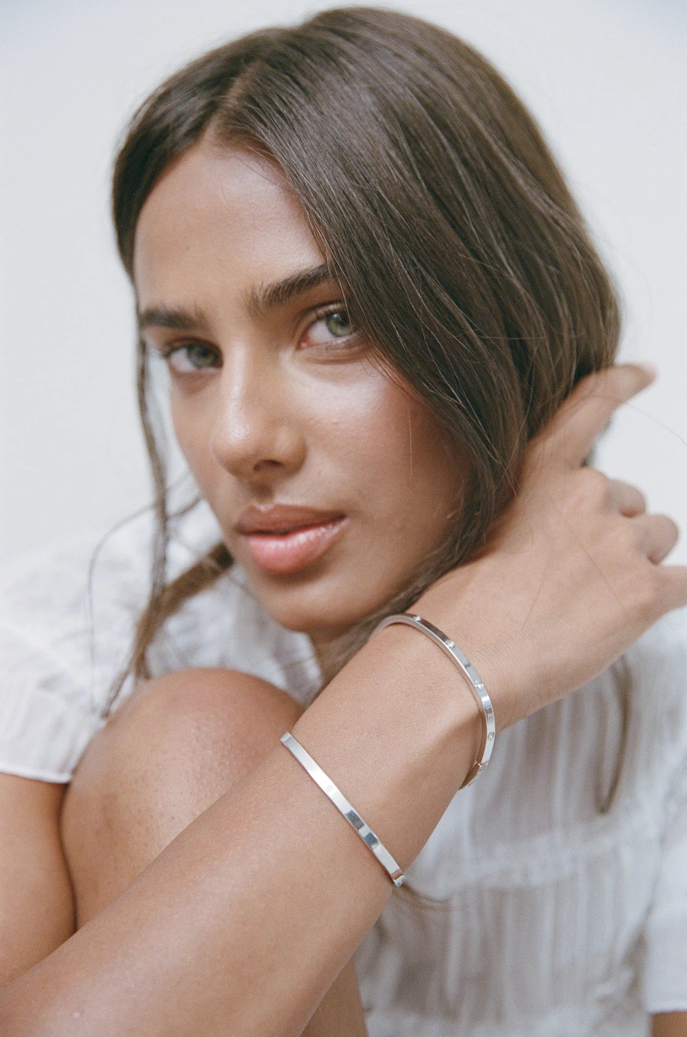 Dylan Bangle Celestial Silver