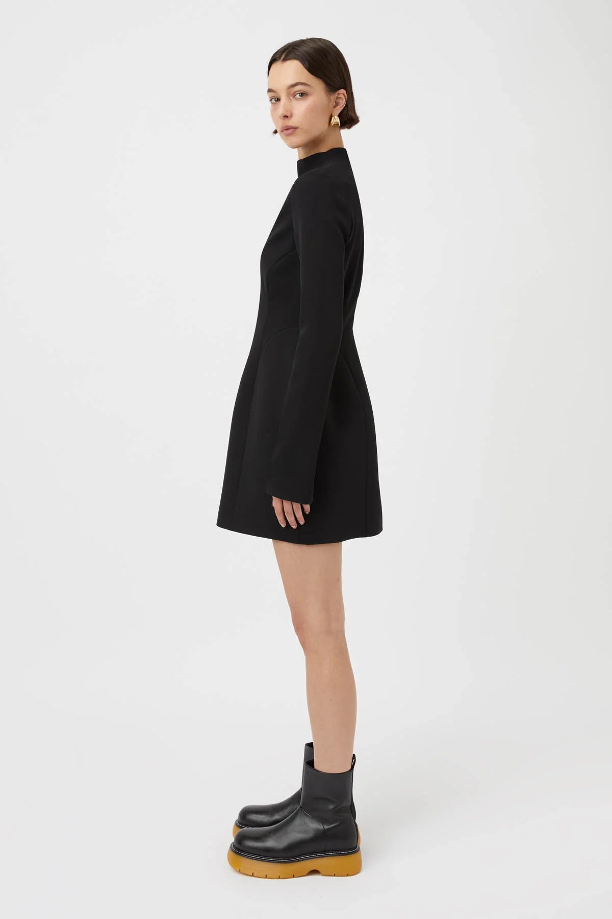 Portico Mini Dress - Black