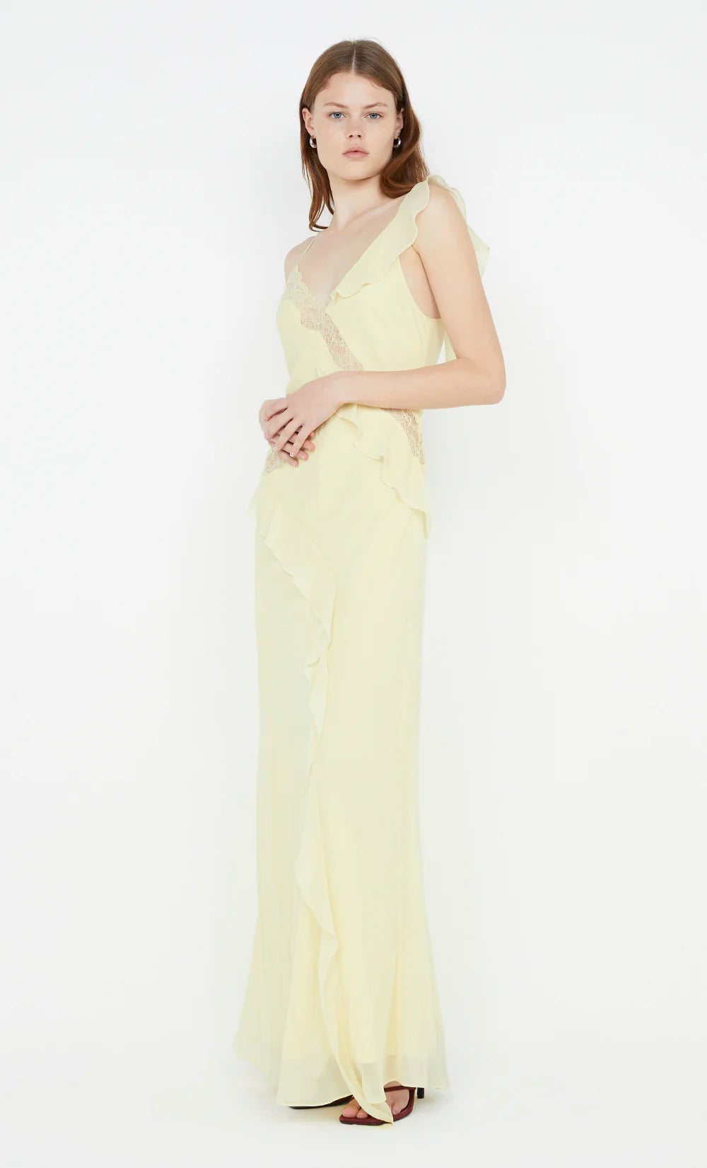 Knox Maxi Dress - Ice Yellow