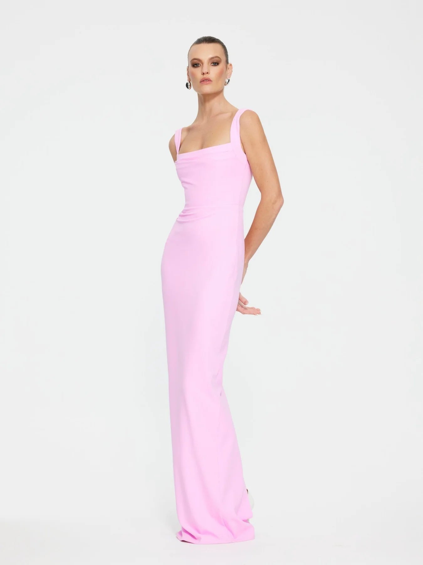 Marbella Gown - Taffy Pink