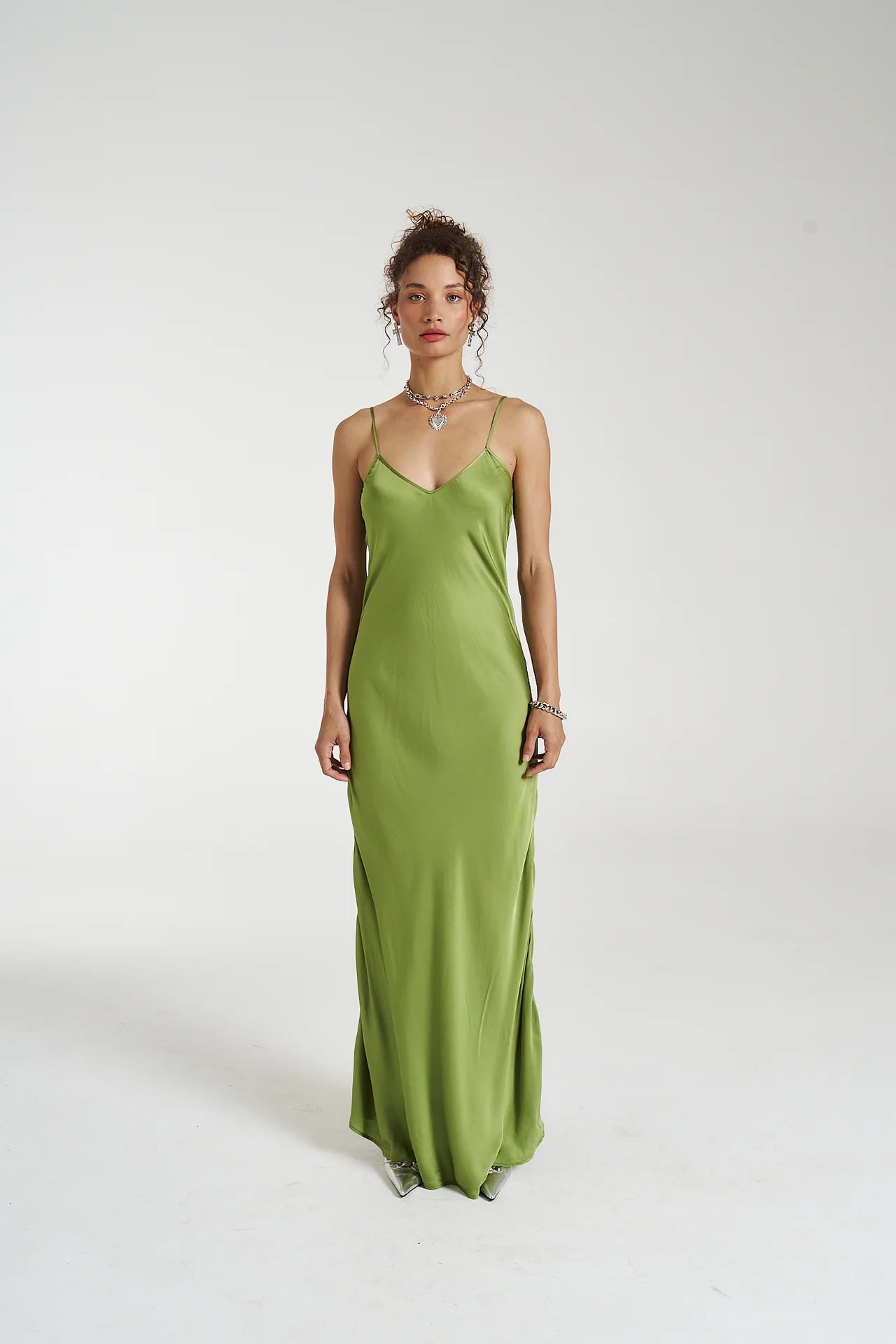 Maxi Siren Dress - Moss