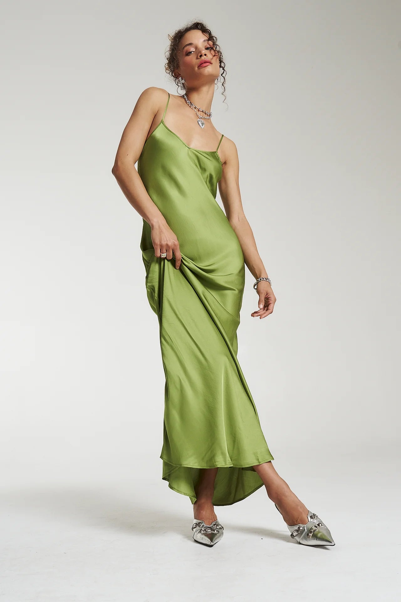 Maxi Siren Dress - Moss