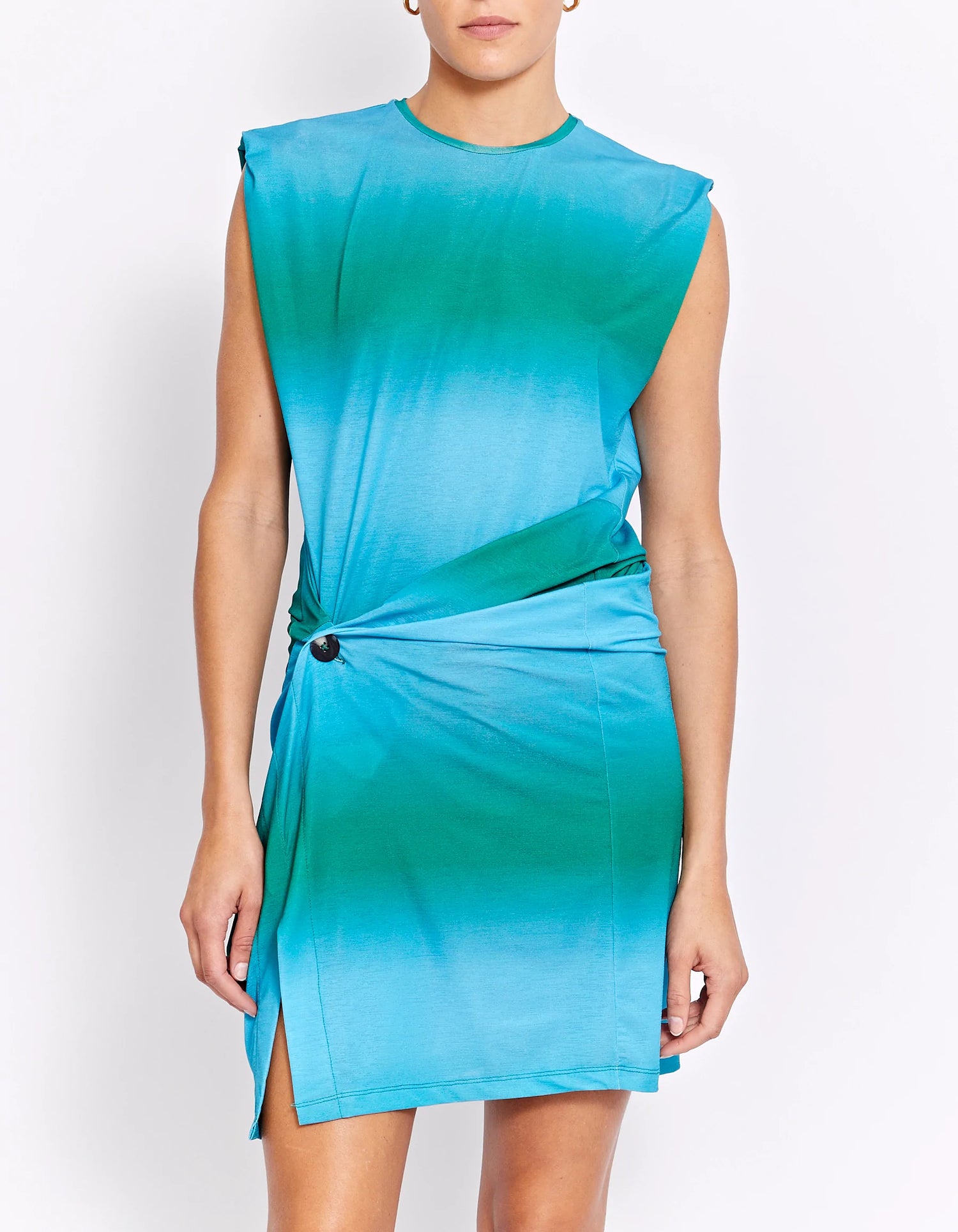 Sirocco Twist Dress - Earth